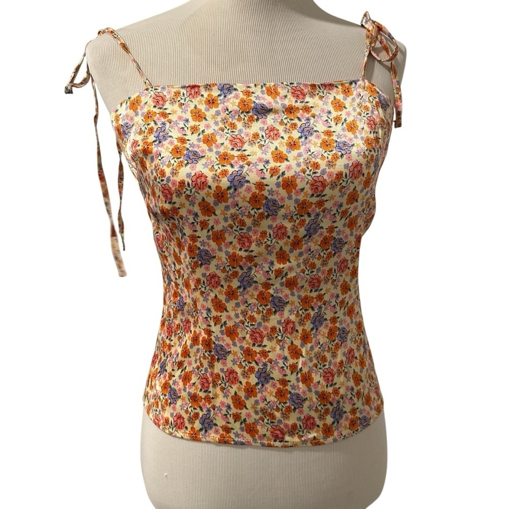 Topshop Multicolor Floral Camisole